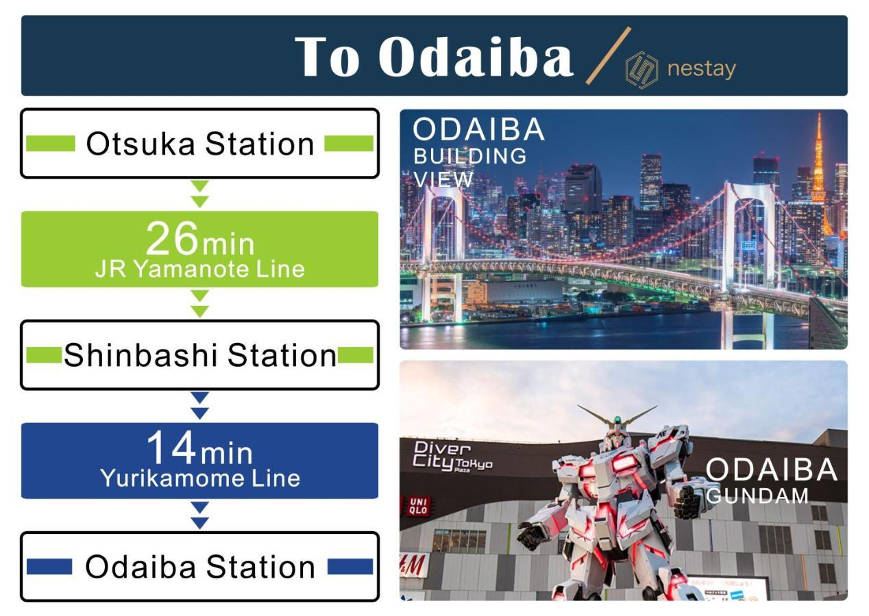 Nestay Inn Tokyo Otsuka 201 Екстер'єр фото