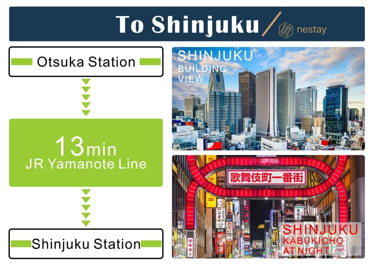 Nestay Inn Tokyo Otsuka 201 Екстер'єр фото