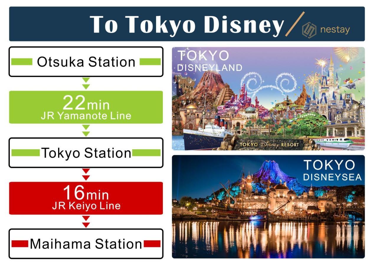 Nestay Inn Tokyo Otsuka 201 Екстер'єр фото