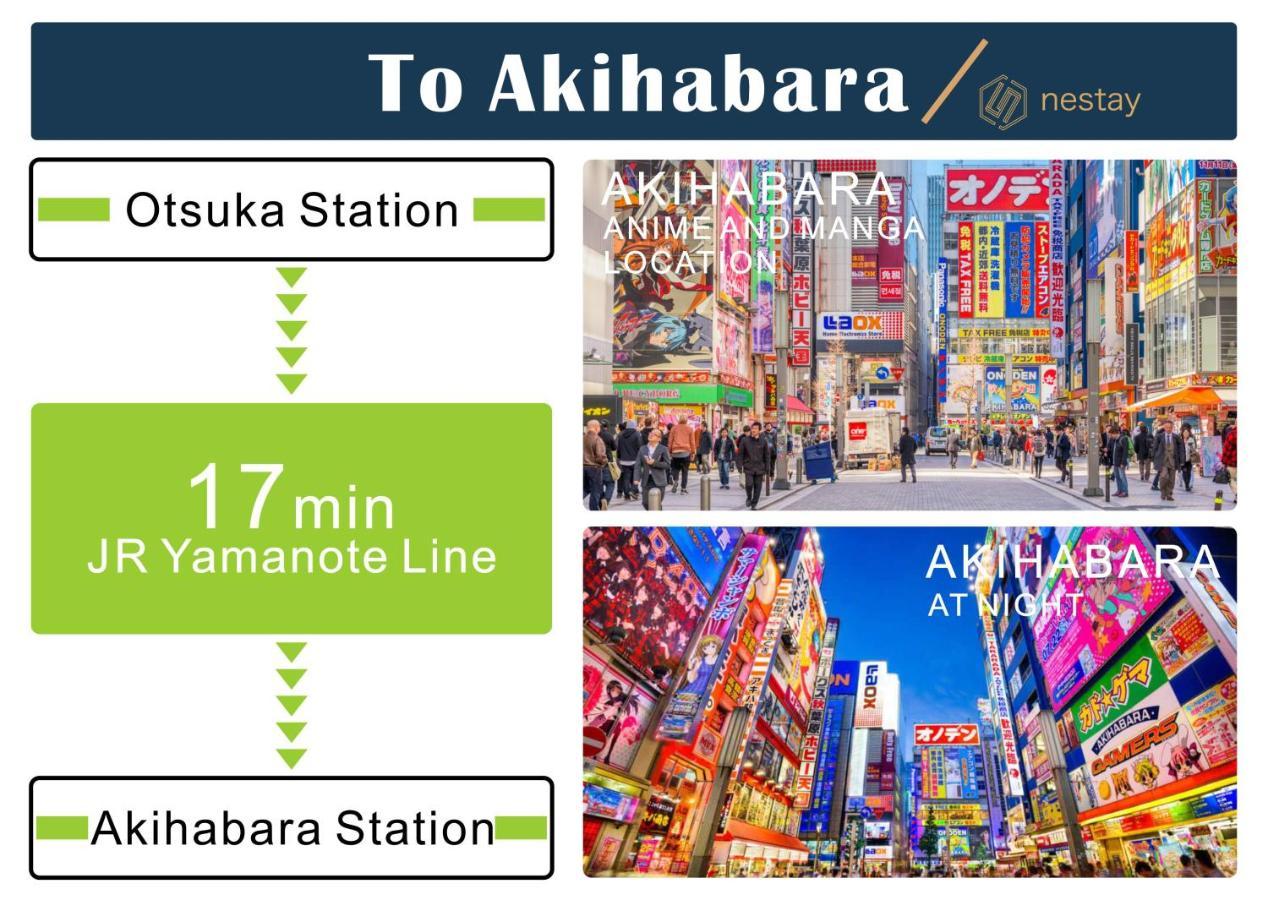 Nestay Inn Tokyo Otsuka 201 Екстер'єр фото