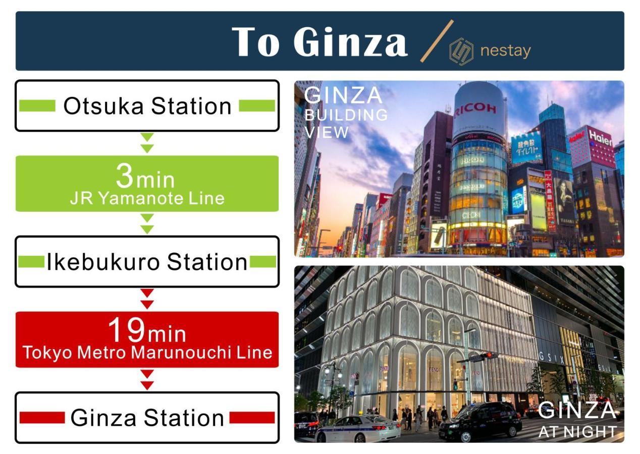 Nestay Inn Tokyo Otsuka 201 Екстер'єр фото